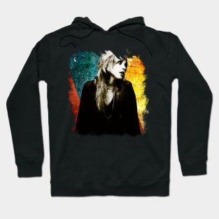 Stevie in Black & White illustrations Hoodie